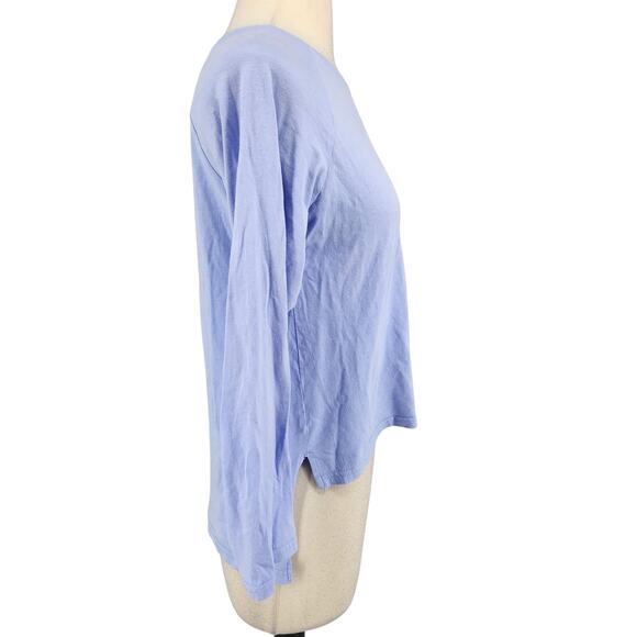 Eileen Fisher Light Blue Long-Sleeve Top – Size M - Picture 6 of 6